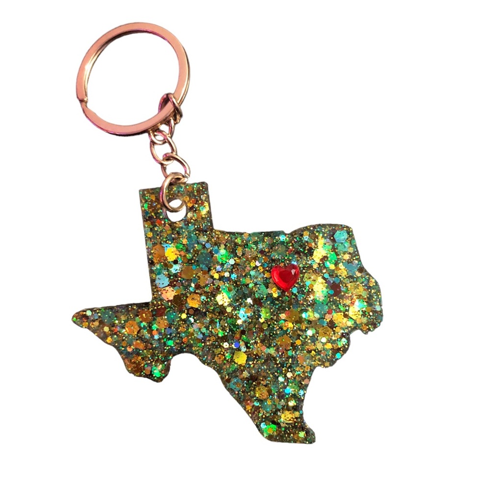 Texas keychain
